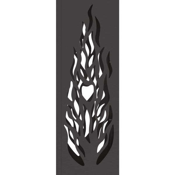 Соларна LED светлина за пътека 2 pcs Черно