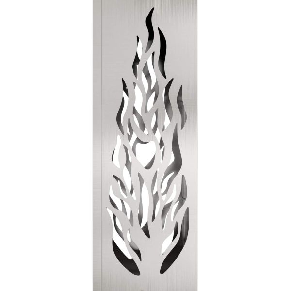 Соларна LED светлина за пътека 2 pcs Сребрист