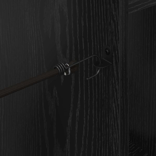 Голф шкаф Едноцветен Черния дъб 102 x 45 x 85,5 см