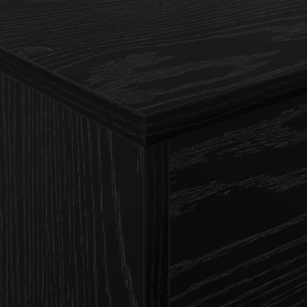 Етажерка за списания с рафт Черния дъб 70 x 41 x 156 см