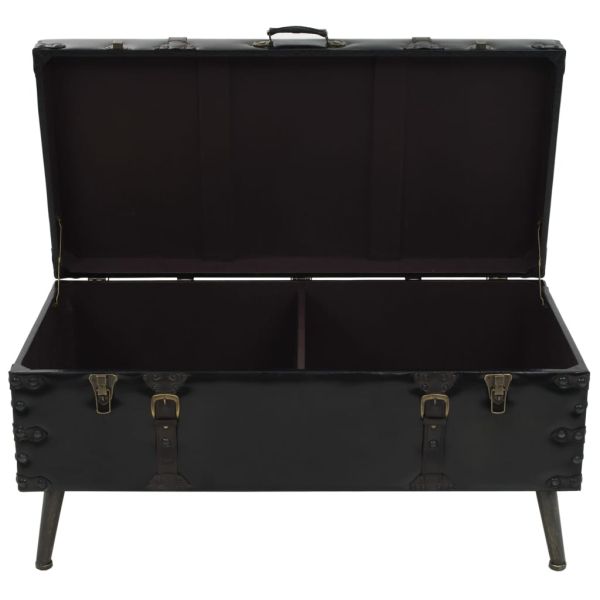 Холна маса, МДФ и стомана, 102x51x48 см