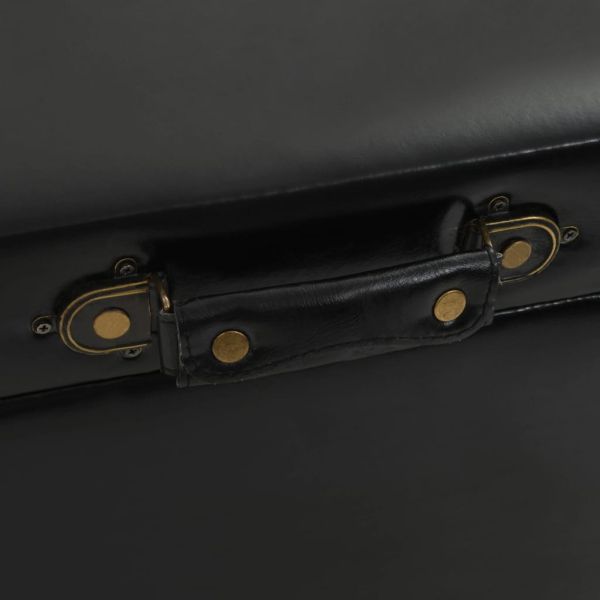 Холна маса, МДФ и стомана, 102x51x48 см