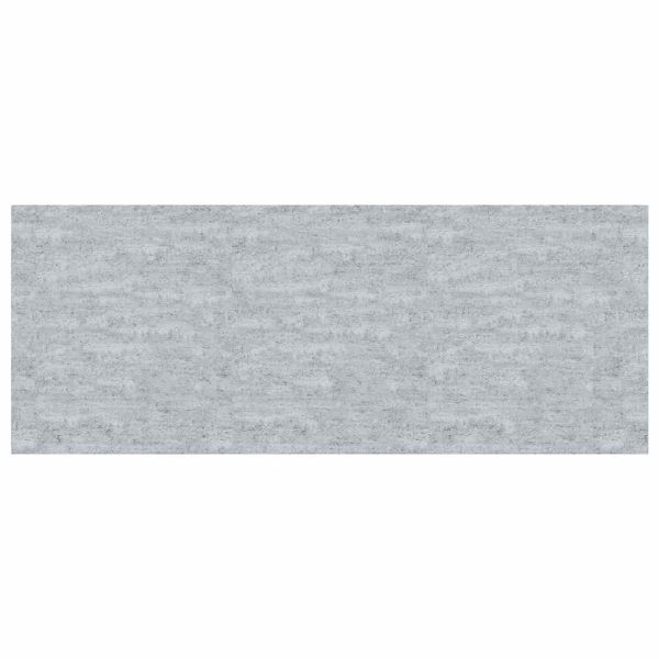 Окачен стенен рафт, бетонно сив, 60x23,5x3,8 см, МДФ