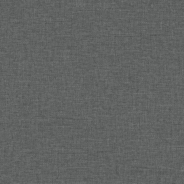 Wingback електрически реклайнер стол, тъмносив, текстил