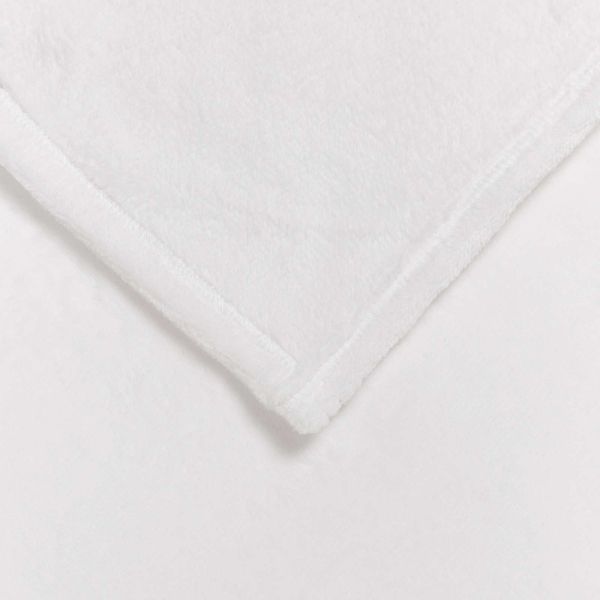 Одеяло Бяло 150 x 200 cm Мека вълна