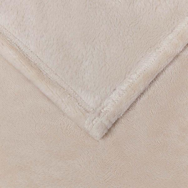 Одеала за хвърляне 6 pcs Бежово 150 x 200 cm Мека вълна