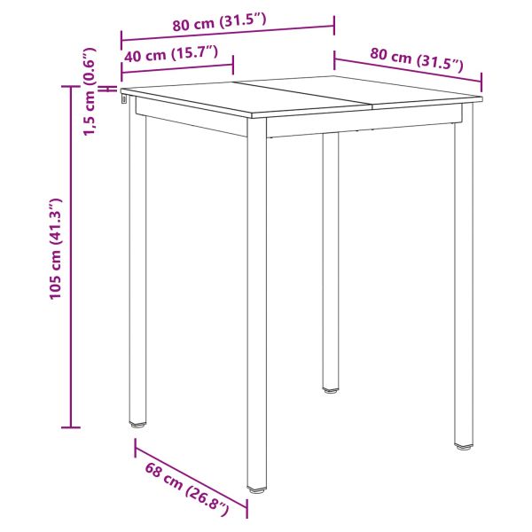 Маса за стоене Инженерно дърво