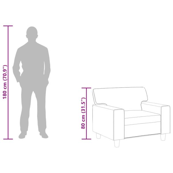 Стол кресло, виненочервен, 60 см, изкуствена кожа