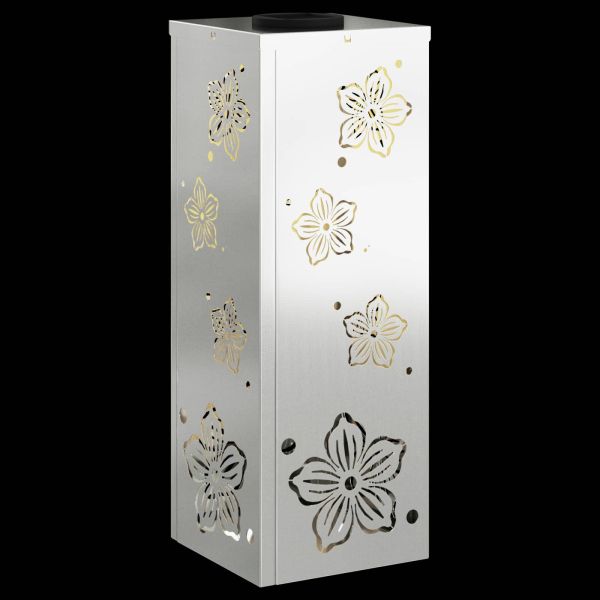 Соларна LED светлина за пътека 2 pcs Сребрист