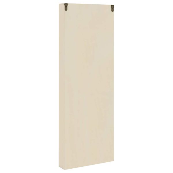 Стена дисплей кутия Бежово 21 x 4,5 x 59 см Инженерно дърво