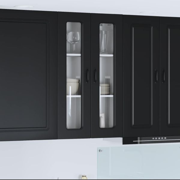 Кухненски шкаф Kalmar Черно 60 x 31 x 100 см Инженерно дърво