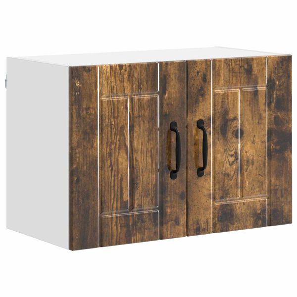 Кухненски стени шкафове с врата 2 pcs Димян дъб 60 x 31 x 40 см