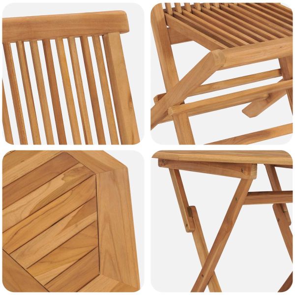 Комплект за хранене в градината 3 pcs Кафяво