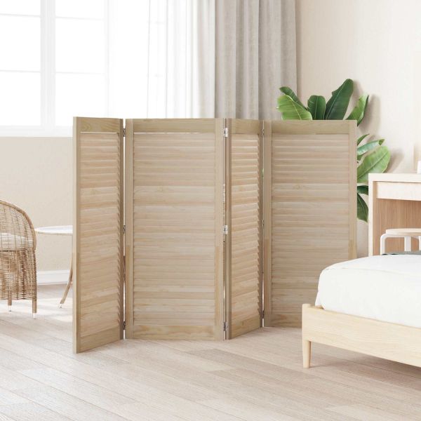 Врата за шкаф с врата 4 pcs Естествен 49,5 x 2,1 x 110 см