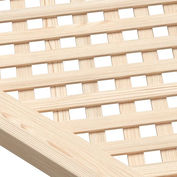 Врати за шкафове с решетен дизайн 2 бр 39,5x61,5 см бор масив