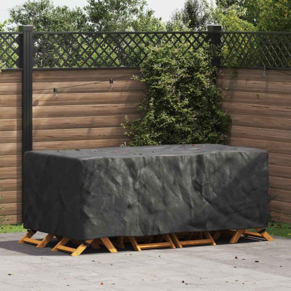Покривало за мебели Едноцветен Черно 200 x 110 x 70 см 210D