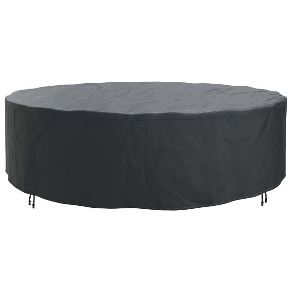 Покривало за градински мебели Черно 320 x 320 x 85 см 210D плат