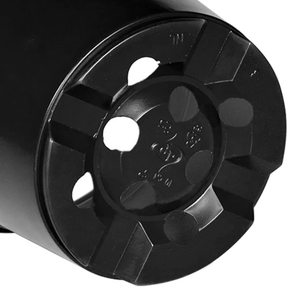 Цветна саксия 200 pcs Черно Ø 15 x 12.5 см Пластмаса