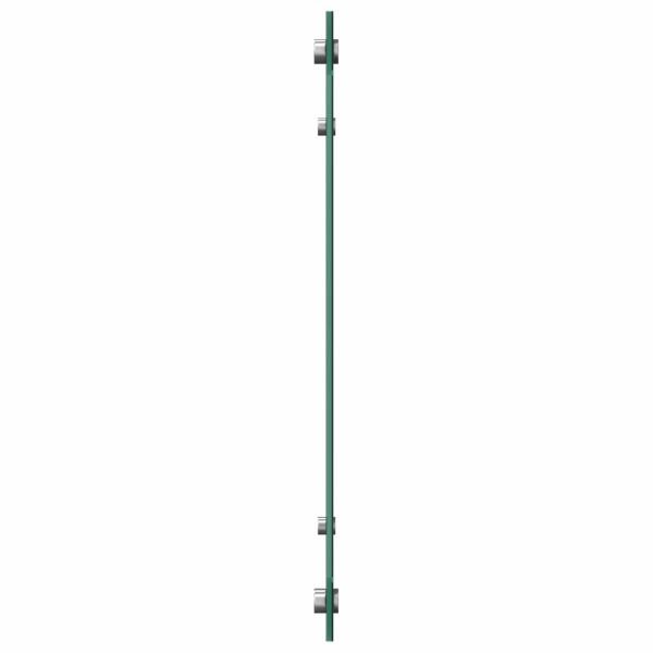 Кухненски гръб Тъмен сив 80 x 50 cm закалено стъкло