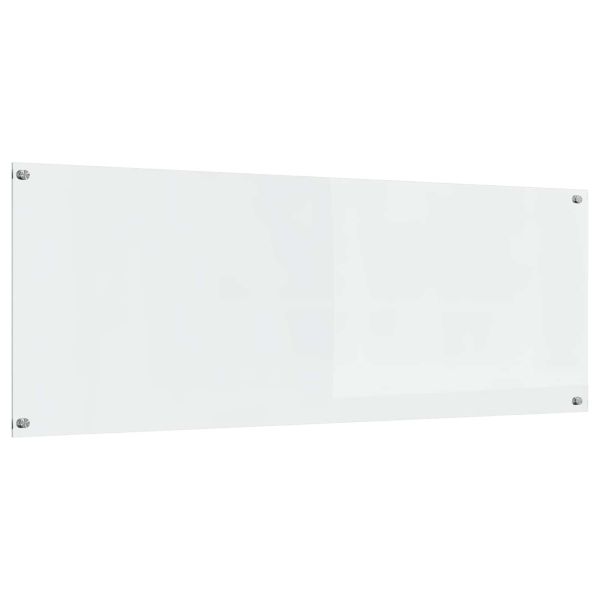 Кухненски гръб Прозрачен 110 x 40 cm закалено стъкло