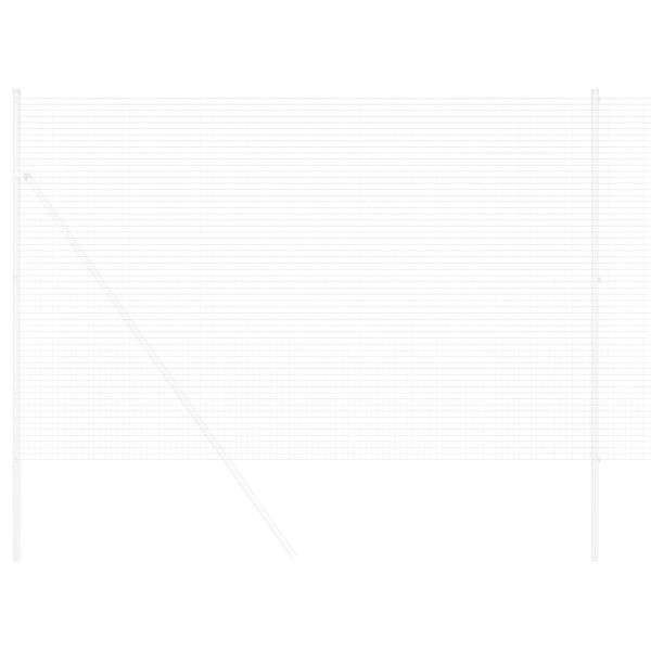 Заварена мрежа ограда Сребрист 1.6 x 25 m