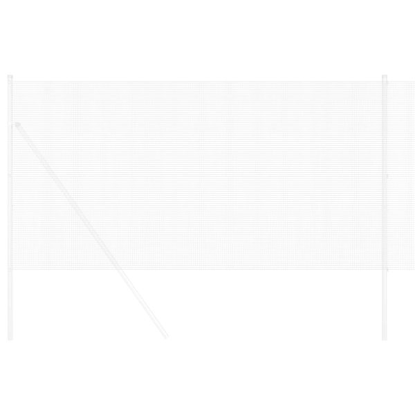 Заварена мрежа ограда Сребрист 0.5 x 100 м