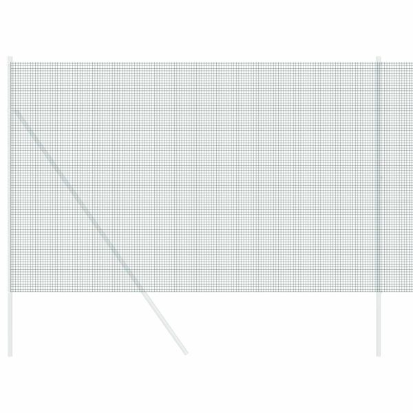 Заварена мрежа ограда Зелен 1.5 x 10 m