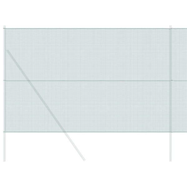 Заварена мрежа ограда Зелен