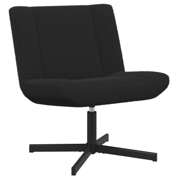 Въртящ се стол Черно 63 x 75 x 76 см Овча