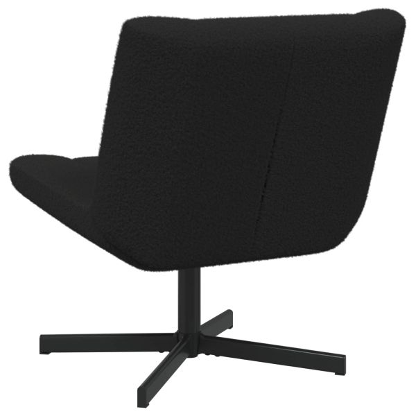 Въртящ се стол Черно 63 x 75 x 76 см Овча