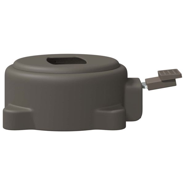 Основа за чадър Сребрист 23 x 14 x 6 см