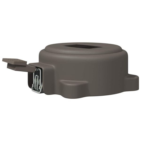 Основа за чадър Сребрист 23 x 14 x 6 см