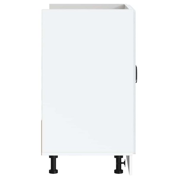 Шкаф за мивка, Lucca, бял, инженерно дърво