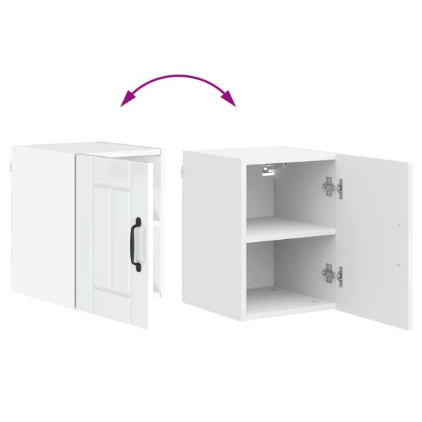 Кухненски шкаф 2 pcs Лъскаво бяло 30 x 31 x 40 см