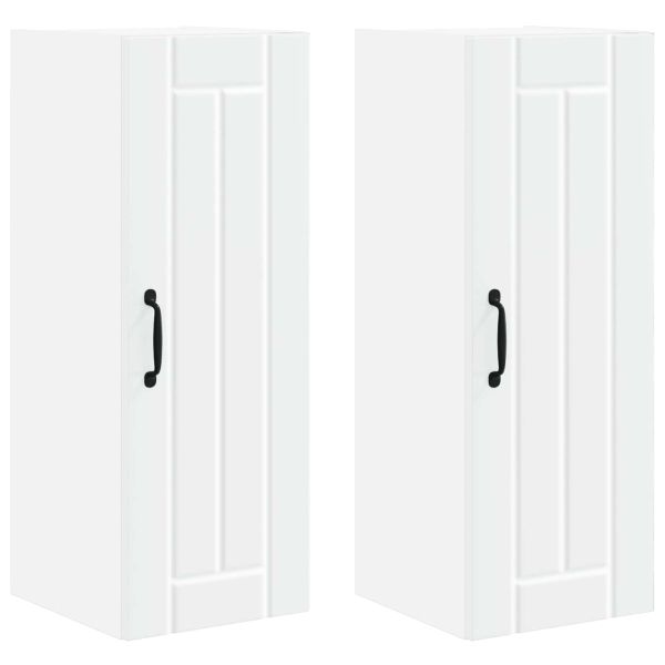 Стенен шкаф LUCCA 2 pcs Бяло 30 x 31 x 80 см