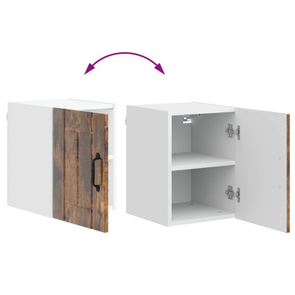 Стенен шкаф LUCCA 2 pcs Опушен дъб 30 x 31 x 40 см