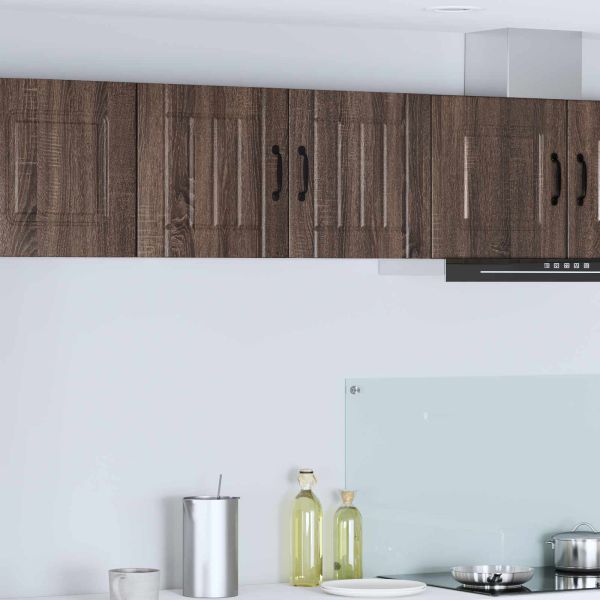 Стенен шкаф LUCCA 2 pcs Кафяв дъб 40 x 31 x 40 см