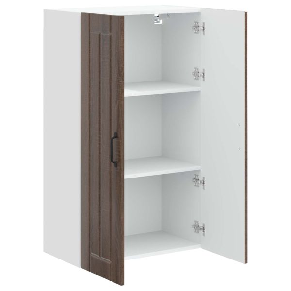 Стенен шкаф LUCCA Кафяв дъб 60 x 31 x 100 см