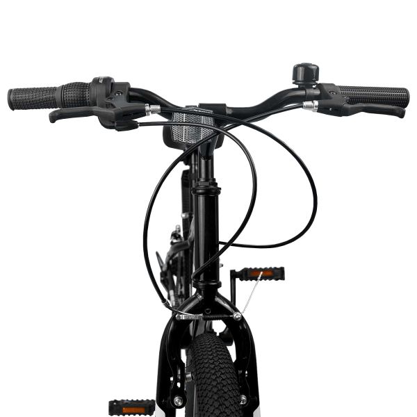 Планински Велосипед 20 инча 6-Speed за 5-8 години Черно