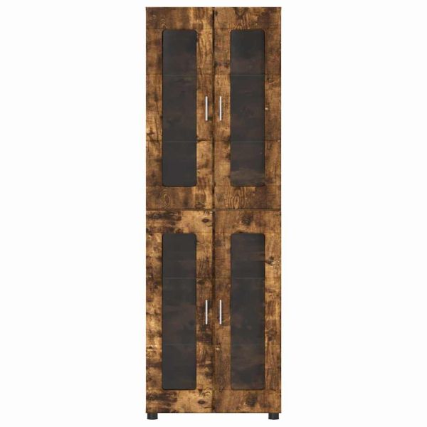 Висок шкаф FLORIN Димян дъб 60 x 35 x 182 см Инженерно дърво