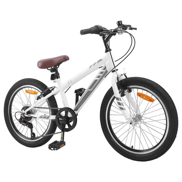 Планински Велосипед 24 инча 6-Speed за деца от 8 до 12 години