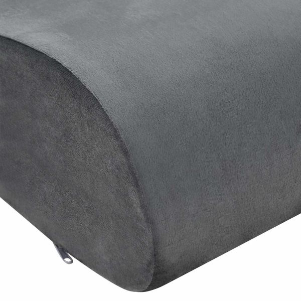 Възглавница за сядане Едноцветен Сив 40 x 40 x 13 cm PU пяна