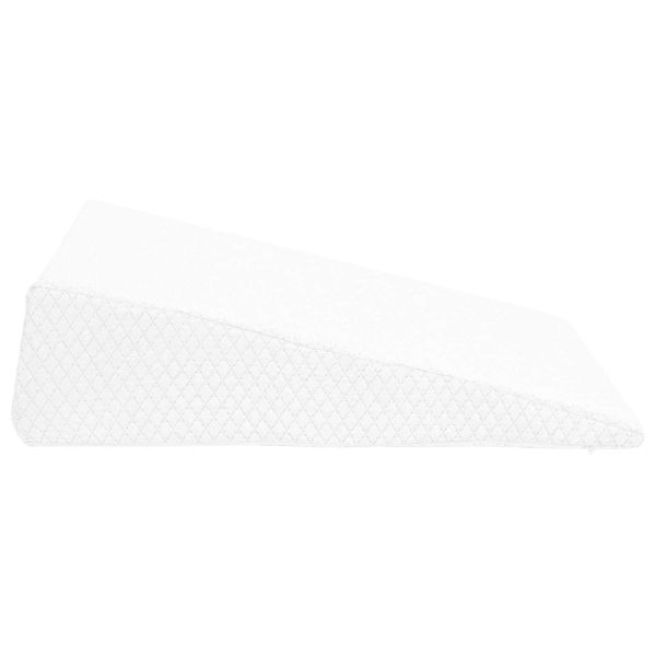 Възглавница за лагер Бяло 69 x 64 x 19 см Мемори пяна