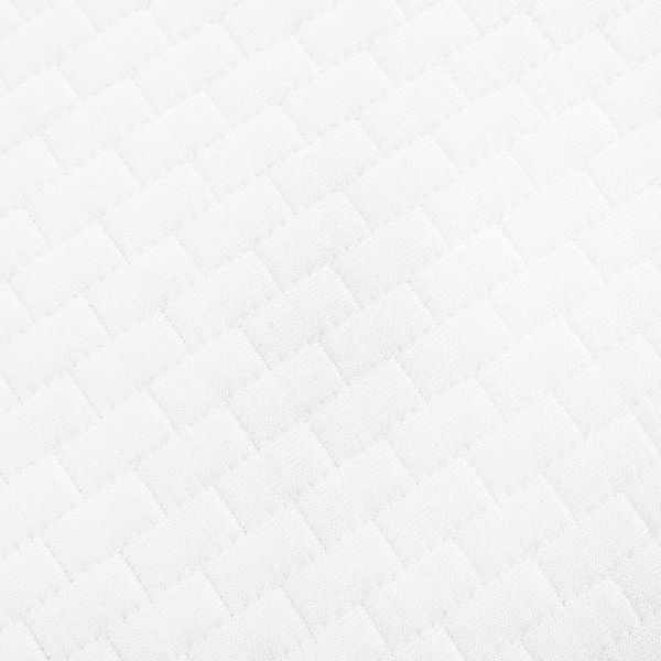 Възглавница за спане Бяло 50 x 30 x 10,5 см Мемори пяна