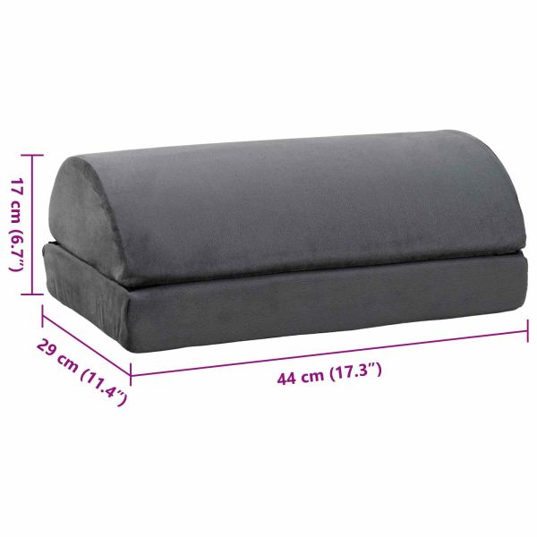 Едноцветен Сив 44 x 29 x 17 см PU пяна