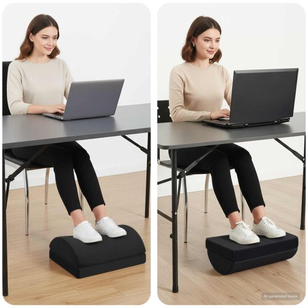 Едноцветен Черно 44 x 29 x 17 см PU пяна