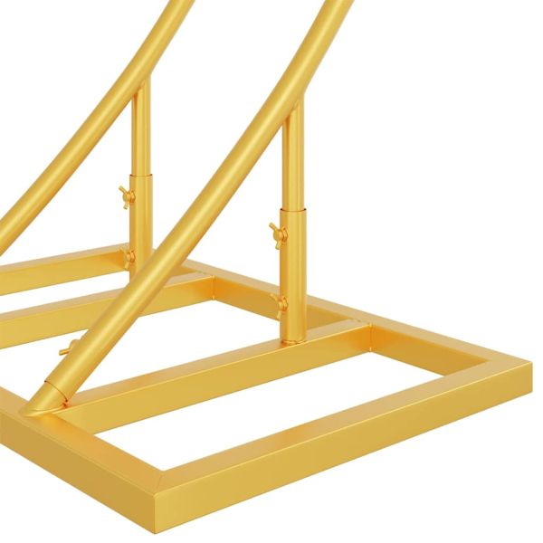 Сватбена арка Златист 220 x 45 x 200 см Стомана