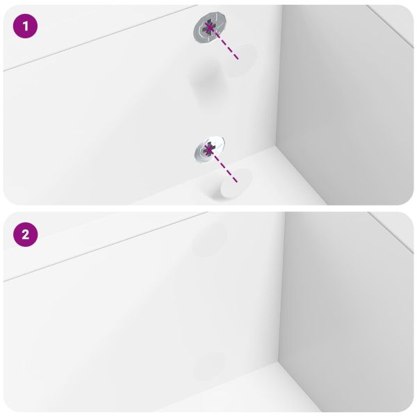 Стикер 2 pcs Бяло Ø 20 x 0,5 мм Хартия