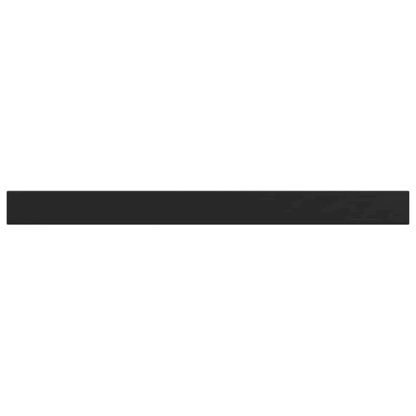 Крака за мебели 12 pcs Черно 481 x 40,5 x 100 мм Желязо