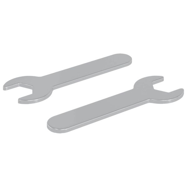 Спанер 2 pcs Сребрист 13 mm Желязо